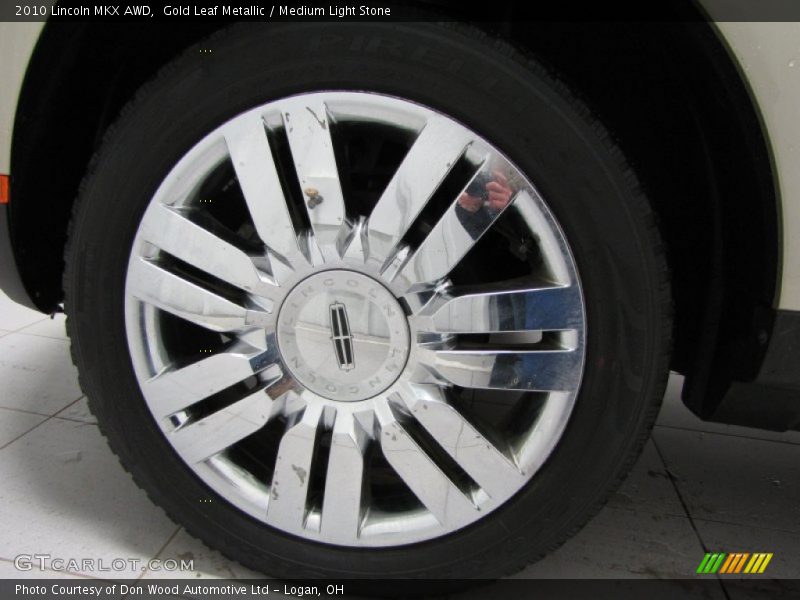 Gold Leaf Metallic / Medium Light Stone 2010 Lincoln MKX AWD