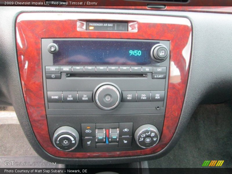 Red Jewel Tintcoat / Ebony 2009 Chevrolet Impala LT