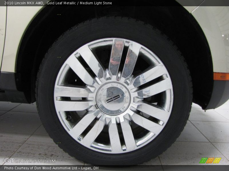 Gold Leaf Metallic / Medium Light Stone 2010 Lincoln MKX AWD