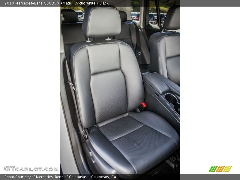 Arctic White / Black 2010 Mercedes-Benz GLK 350 4Matic