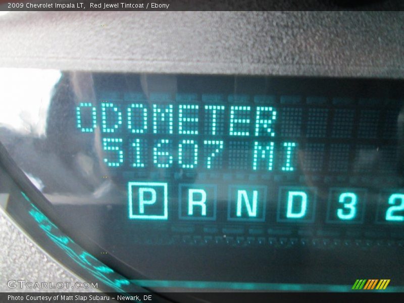 Red Jewel Tintcoat / Ebony 2009 Chevrolet Impala LT