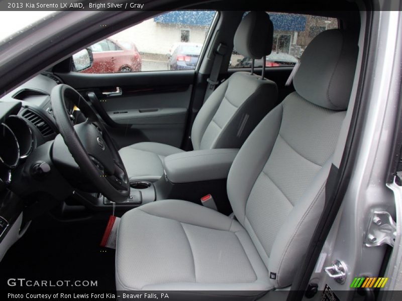  2013 Sorento LX AWD Gray Interior