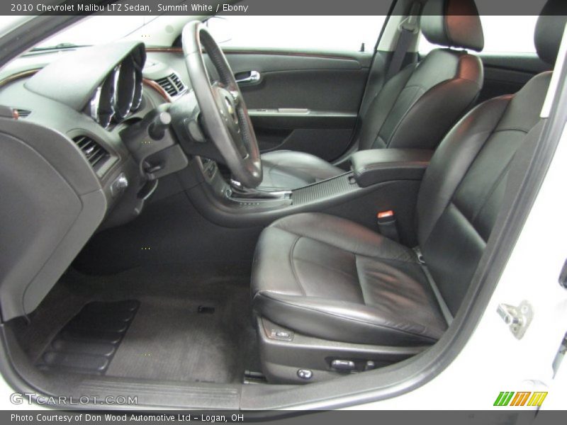Summit White / Ebony 2010 Chevrolet Malibu LTZ Sedan