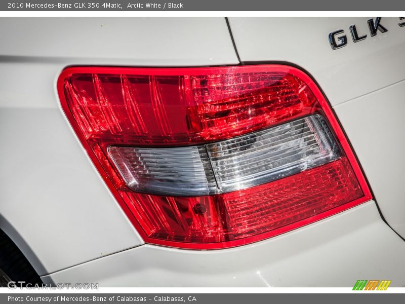 Arctic White / Black 2010 Mercedes-Benz GLK 350 4Matic
