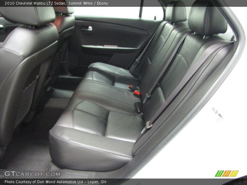 Summit White / Ebony 2010 Chevrolet Malibu LTZ Sedan