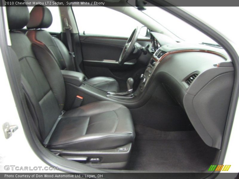 Summit White / Ebony 2010 Chevrolet Malibu LTZ Sedan