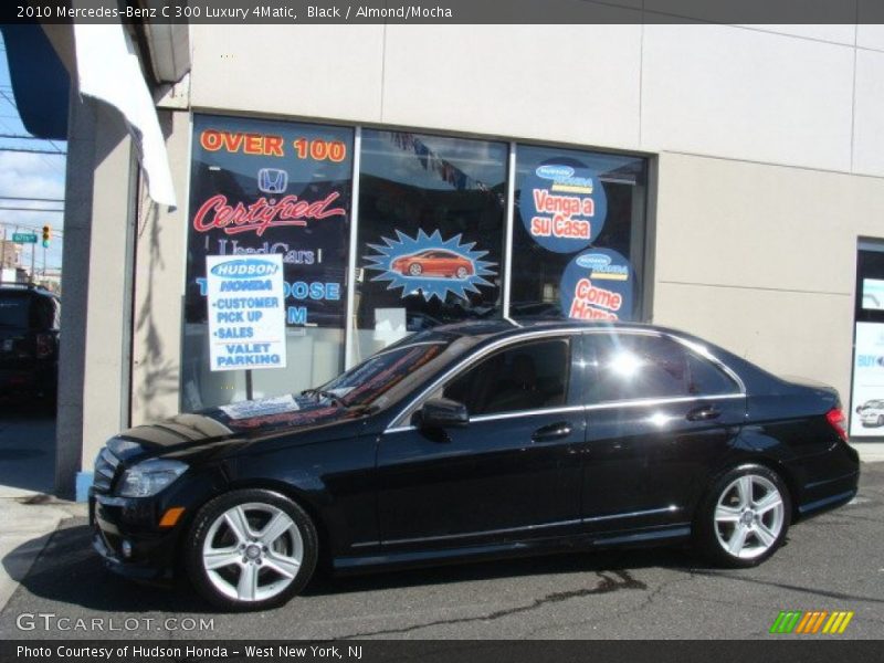 Black / Almond/Mocha 2010 Mercedes-Benz C 300 Luxury 4Matic