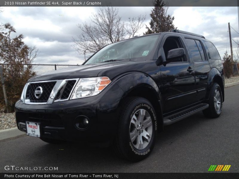 Super Black / Graphite 2010 Nissan Pathfinder SE 4x4