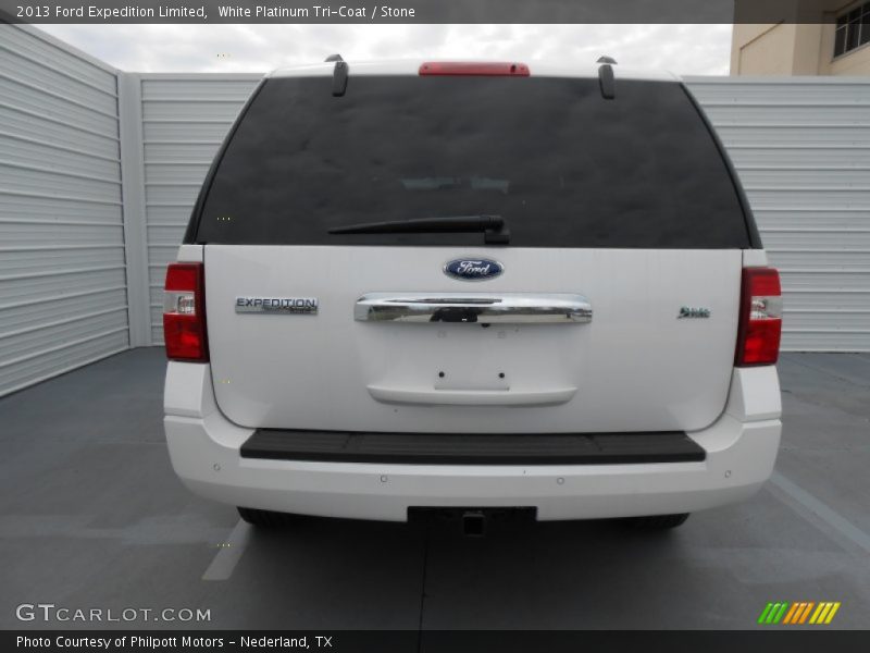 White Platinum Tri-Coat / Stone 2013 Ford Expedition Limited