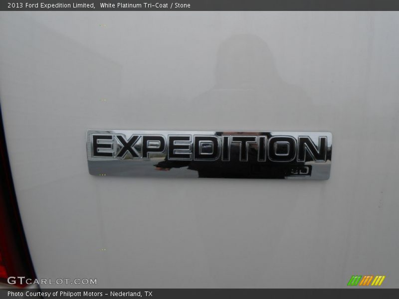 White Platinum Tri-Coat / Stone 2013 Ford Expedition Limited