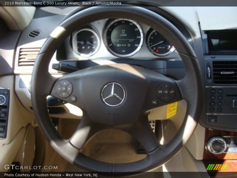 Black / Almond/Mocha 2010 Mercedes-Benz C 300 Luxury 4Matic