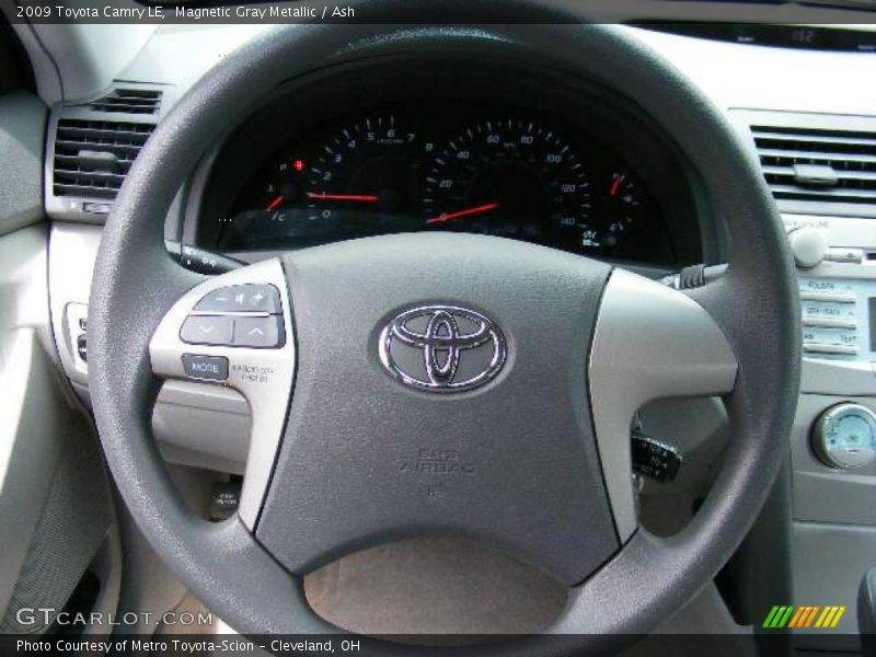 Magnetic Gray Metallic / Ash 2009 Toyota Camry LE