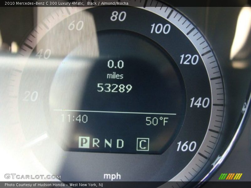 Black / Almond/Mocha 2010 Mercedes-Benz C 300 Luxury 4Matic