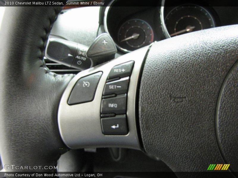 Summit White / Ebony 2010 Chevrolet Malibu LTZ Sedan