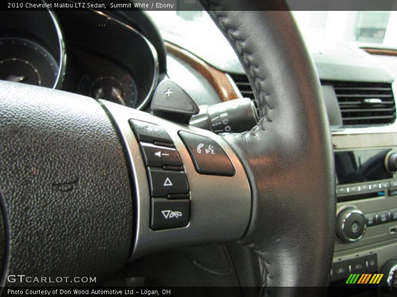 Summit White / Ebony 2010 Chevrolet Malibu LTZ Sedan