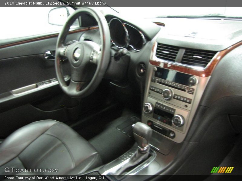 Summit White / Ebony 2010 Chevrolet Malibu LTZ Sedan