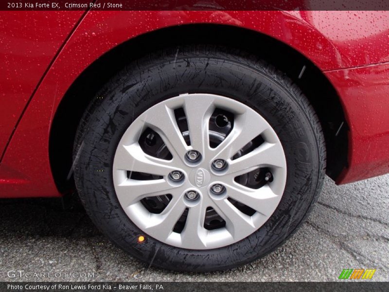 Crimson Red / Stone 2013 Kia Forte EX