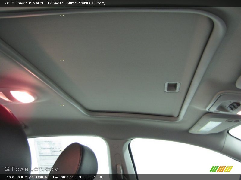 Summit White / Ebony 2010 Chevrolet Malibu LTZ Sedan
