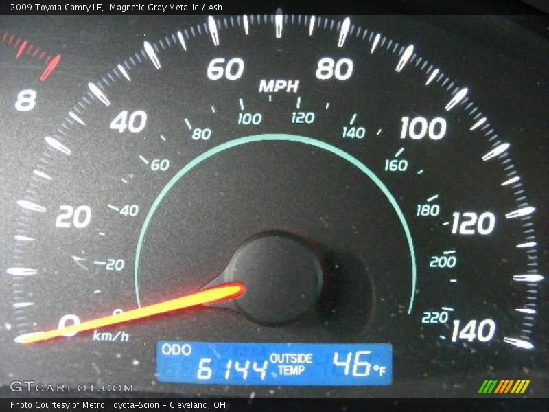 Magnetic Gray Metallic / Ash 2009 Toyota Camry LE