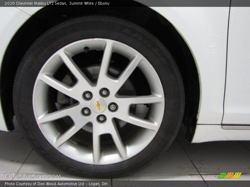 Summit White / Ebony 2010 Chevrolet Malibu LTZ Sedan