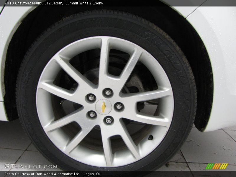Summit White / Ebony 2010 Chevrolet Malibu LTZ Sedan