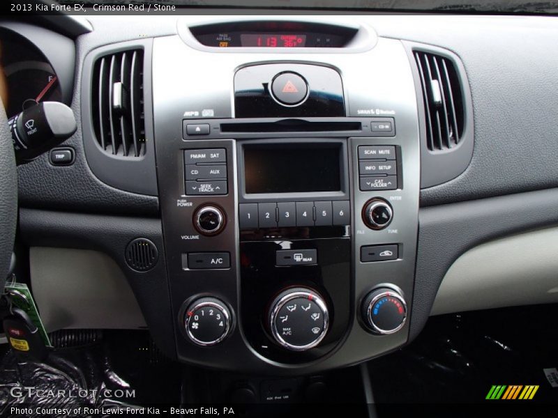 Crimson Red / Stone 2013 Kia Forte EX