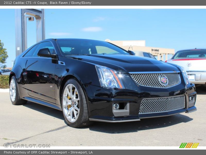 Front 3/4 View of 2012 CTS -V Coupe