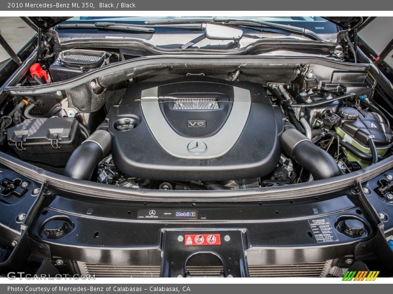 Black / Black 2010 Mercedes-Benz ML 350