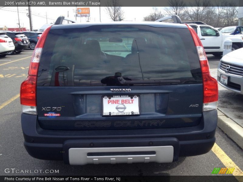 Barents Blue Metallic / Taupe 2006 Volvo XC70 AWD