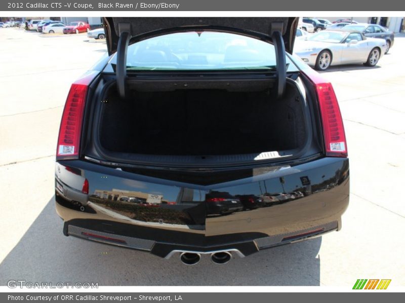  2012 CTS -V Coupe Trunk
