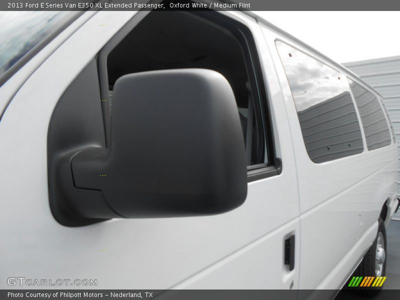 Oxford White / Medium Flint 2013 Ford E Series Van E350 XL Extended Passenger