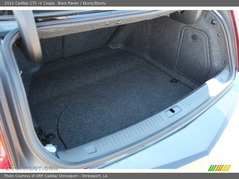  2012 CTS -V Coupe Trunk