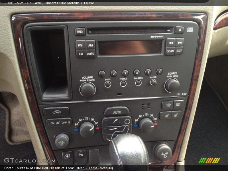 Controls of 2006 XC70 AWD