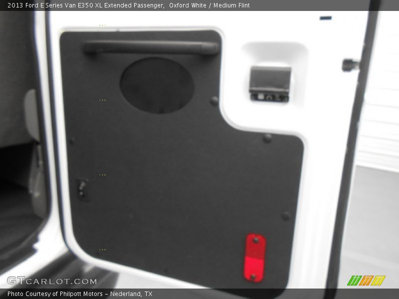 Oxford White / Medium Flint 2013 Ford E Series Van E350 XL Extended Passenger