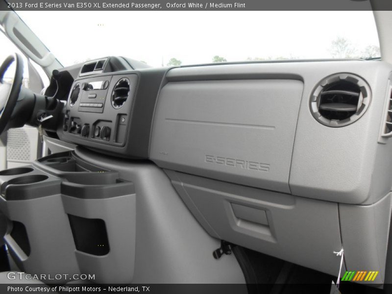 Dashboard of 2013 E Series Van E350 XL Extended Passenger