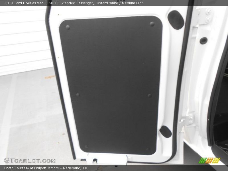 Oxford White / Medium Flint 2013 Ford E Series Van E350 XL Extended Passenger