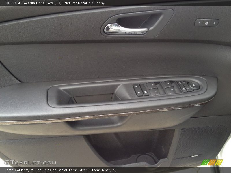 Quicksilver Metallic / Ebony 2012 GMC Acadia Denali AWD