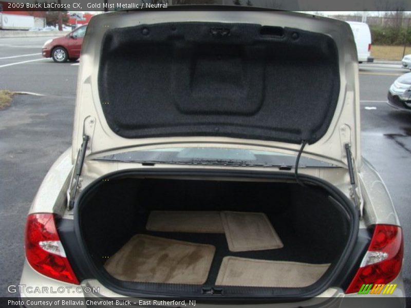 Gold Mist Metallic / Neutral 2009 Buick LaCrosse CX