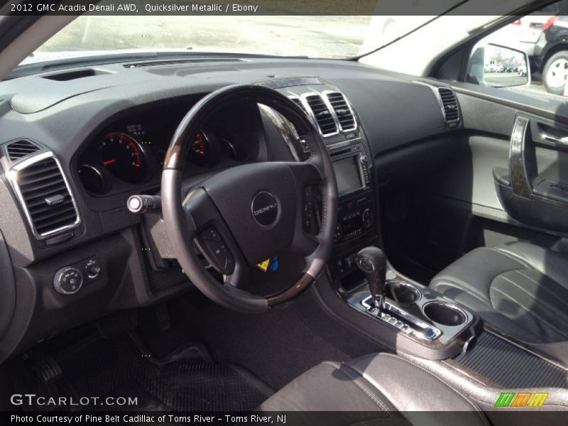 Quicksilver Metallic / Ebony 2012 GMC Acadia Denali AWD