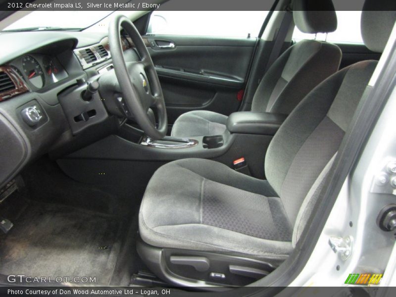 Silver Ice Metallic / Ebony 2012 Chevrolet Impala LS
