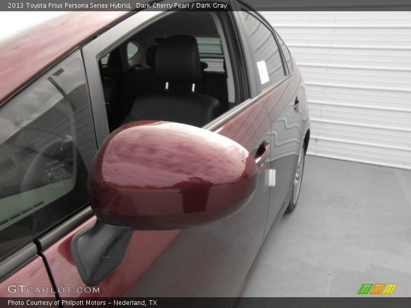 Dark Cherry Pearl / Dark Gray 2013 Toyota Prius Persona Series Hybrid