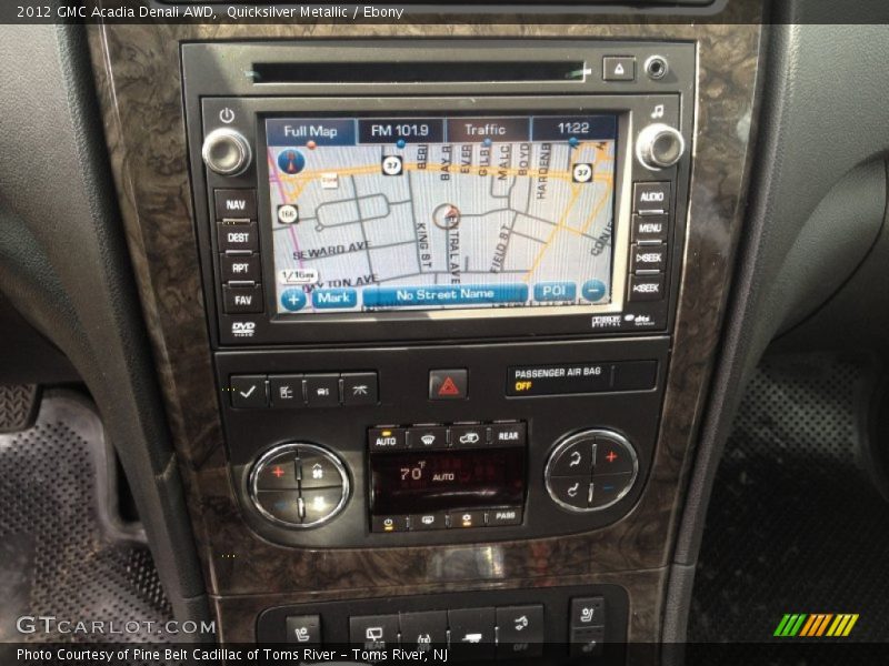 Quicksilver Metallic / Ebony 2012 GMC Acadia Denali AWD