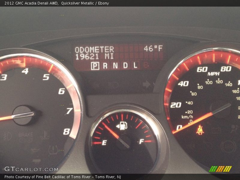 Quicksilver Metallic / Ebony 2012 GMC Acadia Denali AWD