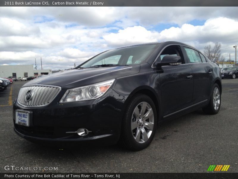 Carbon Black Metallic / Ebony 2011 Buick LaCrosse CXS