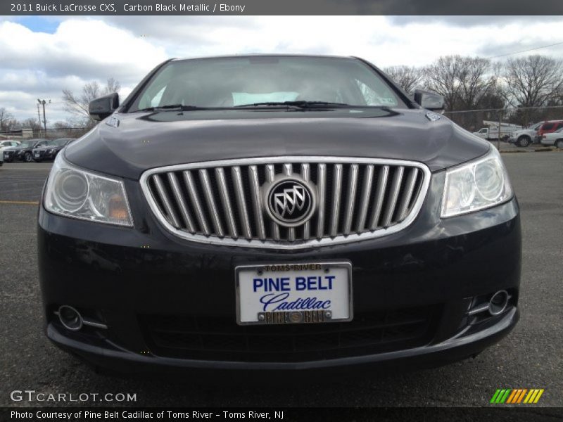 Carbon Black Metallic / Ebony 2011 Buick LaCrosse CXS