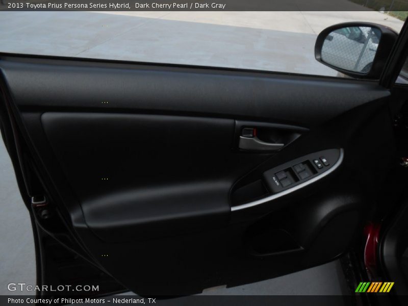 Dark Cherry Pearl / Dark Gray 2013 Toyota Prius Persona Series Hybrid
