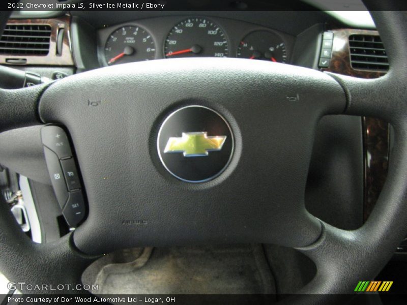 Silver Ice Metallic / Ebony 2012 Chevrolet Impala LS