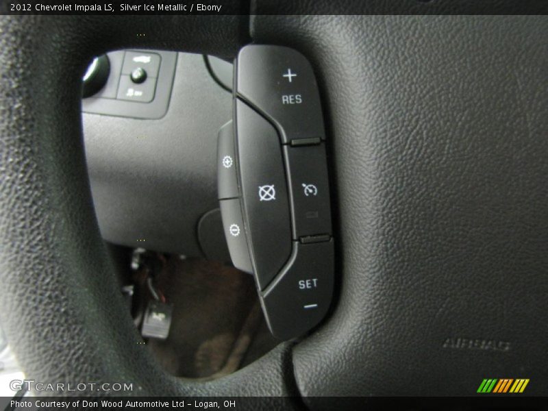 Silver Ice Metallic / Ebony 2012 Chevrolet Impala LS