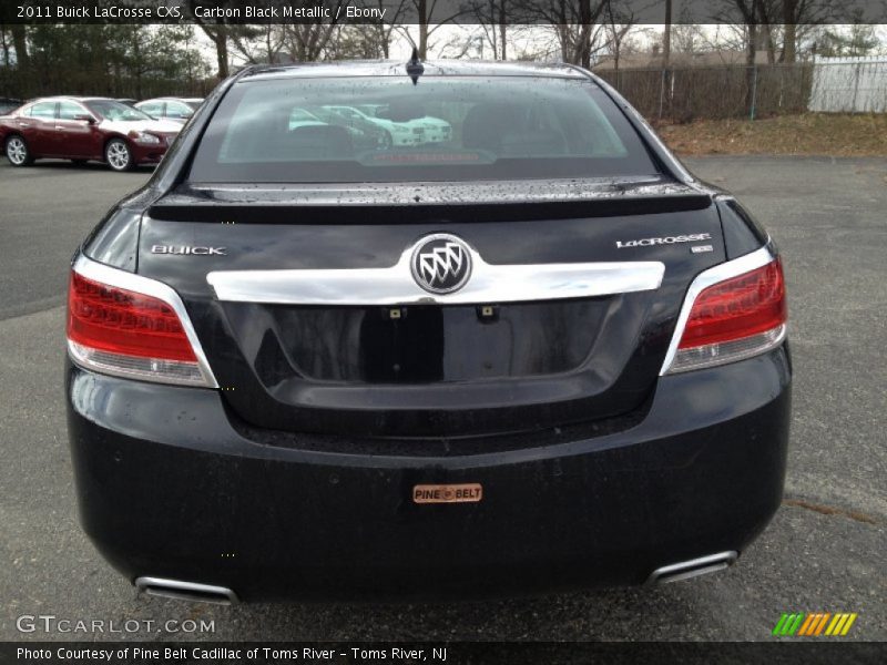 Carbon Black Metallic / Ebony 2011 Buick LaCrosse CXS