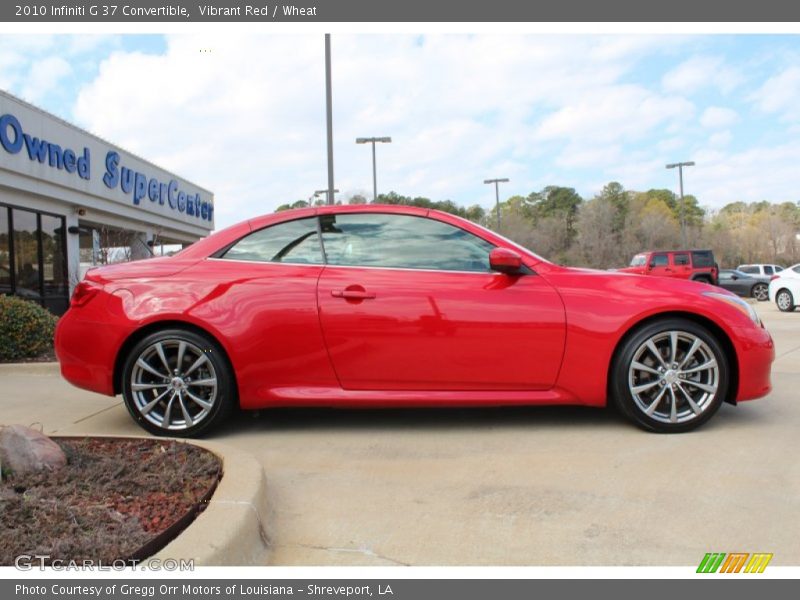  2010 G 37 Convertible Vibrant Red